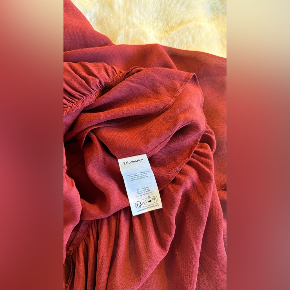 Reformation Sarita Two Piece - Chianti - Picture 12 of 16